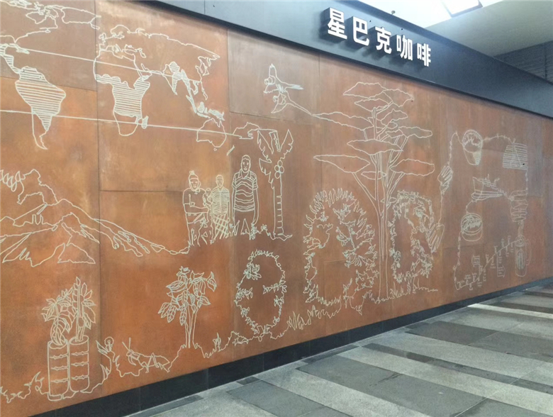 苏州耐候钢幕墙